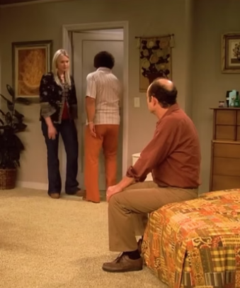 Donna’s mother locked herself in the bathroom